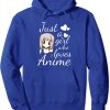 Anime Lover – Just a Girl Who Loves Anime Pullover Hoodie