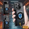 KRC Genk Aangepaste Naam Nieuwe stijl Leren Telefoonhoesje