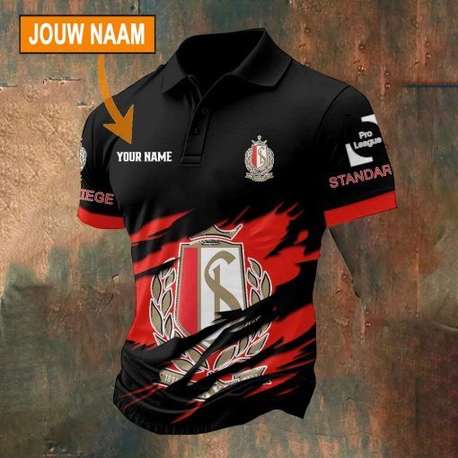 Standard Liège Aangepaste Naam Nieuwe editie Polo Standard Liège Aangepaste Naam Nieuwe editie Polo