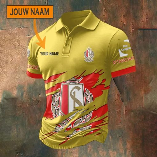 Standard Liège Aangepaste Naam Nieuwe editie Polo Standard Liège Aangepaste Naam Nieuwe editie Polo