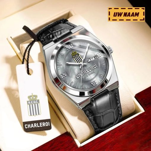 Charleroi Aangepaste Naam Nieuwe Versie Signature-horloge