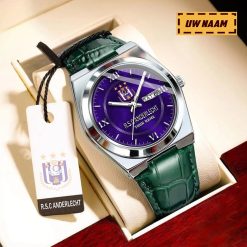 RSC Anderlecht Aangepaste Naam Nieuwe Versie Signature-horloge