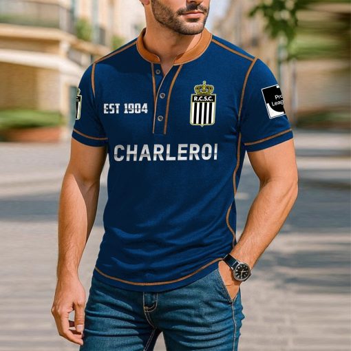 Charleroi Nieuwe Versie Sportshirt Charleroi Nieuwe Versie Sportshirt