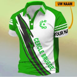 Cercle Brugge KSV Aangepaste Naam Nieuw Ontwerp Polo