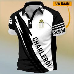 Charleroi Aangepaste Naam Nieuw Ontwerp Polo