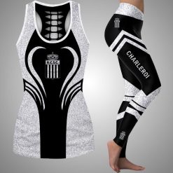 Charleroi – Nieuw Ontwerp Geperforeerde tanktop en Leggings