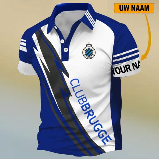 Club Brugge KV Aangepaste Naam Nieuw Ontwerp Polo