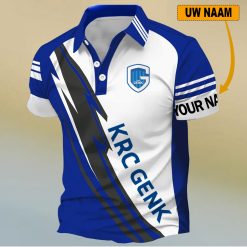 KRC Genk Aangepaste Naam Nieuw Ontwerp Polo