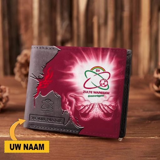 Zulte Waregem – Aangepaste Naam Nieuw Ontwerp Portemonnee