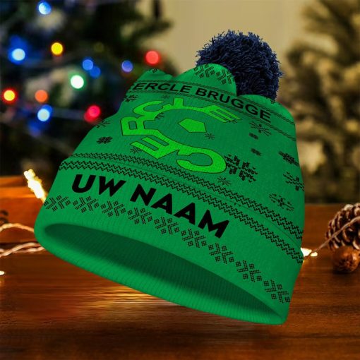 Cercle Brugge KSV – Aangepaste Naam Nieuwe Versie Kerstmuts Cercle Brugge KSV – Aangepaste Naam Nieuwe Versie Kerstmuts