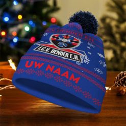 FCV Dender EH – Aangepaste Naam Nieuwe Versie Kerstmuts