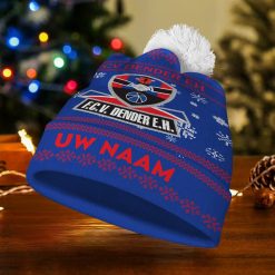FCV Dender EH – Aangepaste Naam Nieuwe Versie Kerstmuts