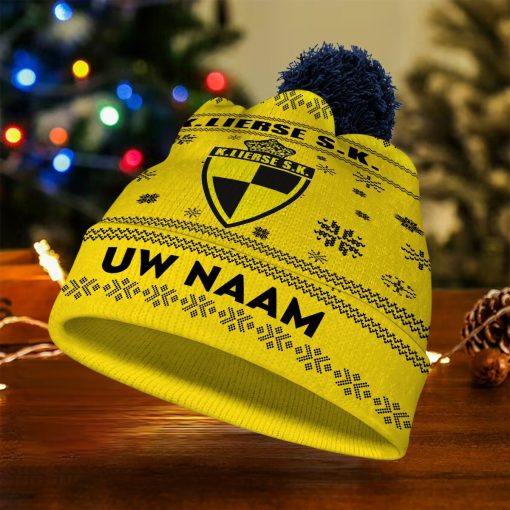 K Lierse SK – Aangepaste Naam Nieuwe Versie Kerstmuts K Lierse SK – Aangepaste Naam Nieuwe Versie Kerstmuts