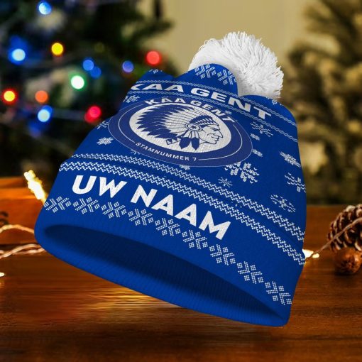 KAA Gent – Aangepaste Naam Nieuwe Versie Kerstmuts KAA Gent – Aangepaste Naam Nieuwe Versie Kerstmuts