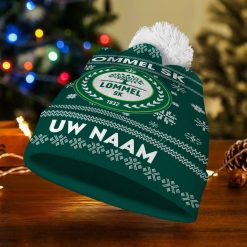 Lommel SK – Aangepaste Naam Nieuwe Versie Kerstmuts
