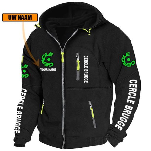 Cercle Brugge KSV Vest met rits – Nieuwe versie met je naam Cercle Brugge KSV Vest met rits – Nieuwe versie met je naam