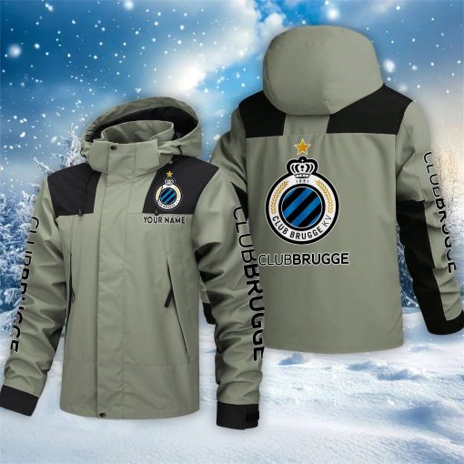 Club Brugge KV Outdoorjas – Sportieve Stijl met Je Naam Club Brugge KV Outdoorjas – Sportieve Stijl met Je Naam