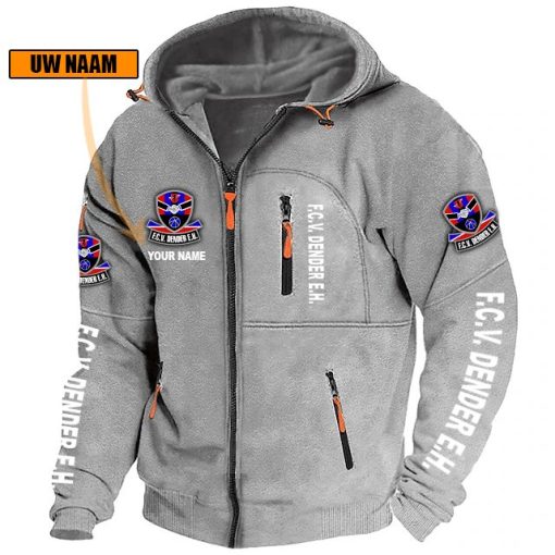 FCV Dender EH Vest met rits – Nieuwe versie met je naam FCV Dender EH Vest met rits – Nieuwe versie met je naam