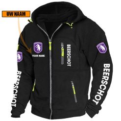 K Beerschot VA Vest met rits – Nieuwe versie met je naam