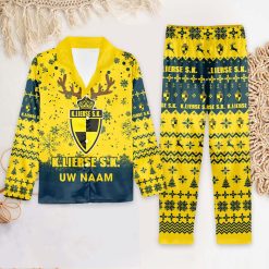 K Lierse SK – Pyjamaset met aangepaste naam- Nieuwe versie