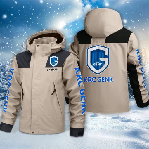KRC Genk Outdoorjas – Sportieve Stijl met Je Naam KRC Genk Outdoorjas – Sportieve Stijl met Je Naam