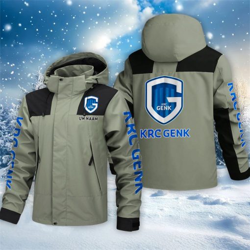 KRC Genk Outdoorjas – Sportieve Stijl met Je Naam KRC Genk Outdoorjas – Sportieve Stijl met Je Naam