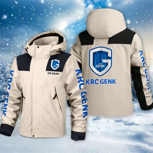 KRC Genk Outdoorjas – Sportieve Stijl met Je Naam KRC Genk Outdoorjas – Sportieve Stijl met Je Naam