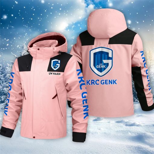KRC Genk Outdoorjas – Sportieve Stijl met Je Naam KRC Genk Outdoorjas – Sportieve Stijl met Je Naam