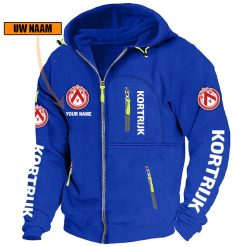 KV Kortrijk Vest met rits – Nieuwe versie met je naam