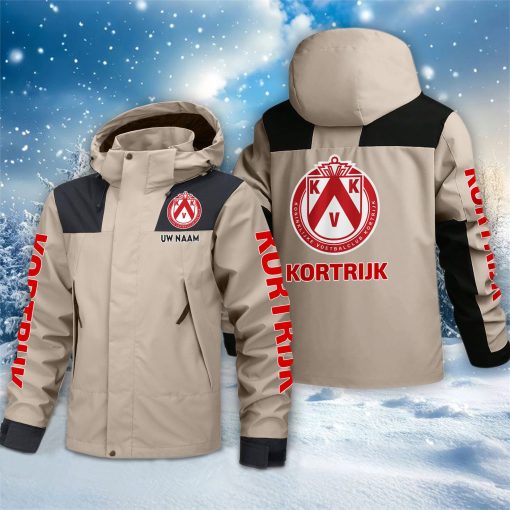 KV Kortrijk Outdoorjas – Sportieve Stijl met Je Naam KV Kortrijk Outdoorjas – Sportieve Stijl met Je Naam