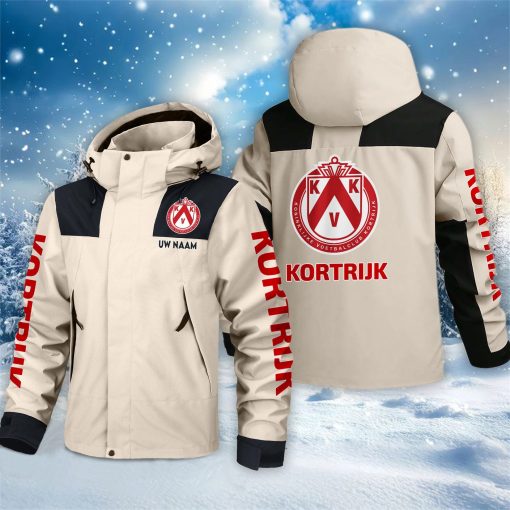 KV Kortrijk Outdoorjas – Sportieve Stijl met Je Naam KV Kortrijk Outdoorjas – Sportieve Stijl met Je Naam
