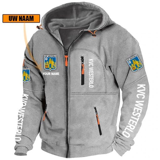 KVC Westerlo Vest met rits – Nieuwe versie met je naam KVC Westerlo Vest met rits – Nieuwe versie met je naam