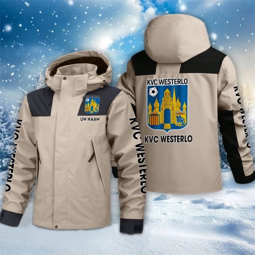 KVC Westerlo Outdoorjas – Sportieve Stijl met Je Naam KVC Westerlo Outdoorjas – Sportieve Stijl met Je Naam
