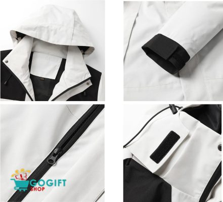 Productdetails van de outdoorjas