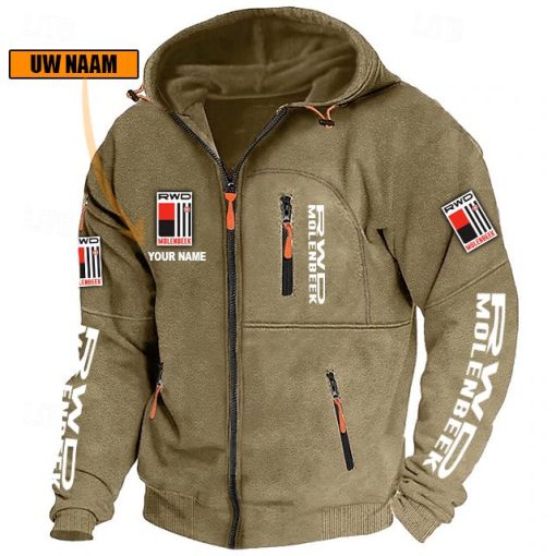 RWD Molenbeek Vest met rits – Nieuwe versie met je naam RWD Molenbeek Vest met rits – Nieuwe versie met je naam