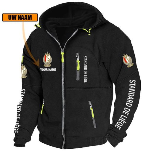 Standard Liège Vest met rits – Nieuwe versie met je naam Standard Liège Vest met rits – Nieuwe versie met je naam
