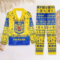 Waasland-Beveren – Pyjamaset met aangepaste naam- Nieuwe versie