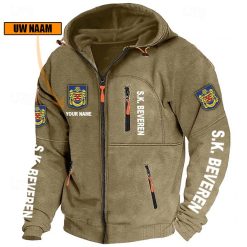 Waasland-Beveren Vest met rits – Nieuwe versie met je naam