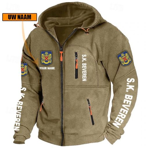 Waasland-Beveren Vest met rits – Nieuwe versie met je naam Waasland-Beveren Vest met rits – Nieuwe versie met je naam