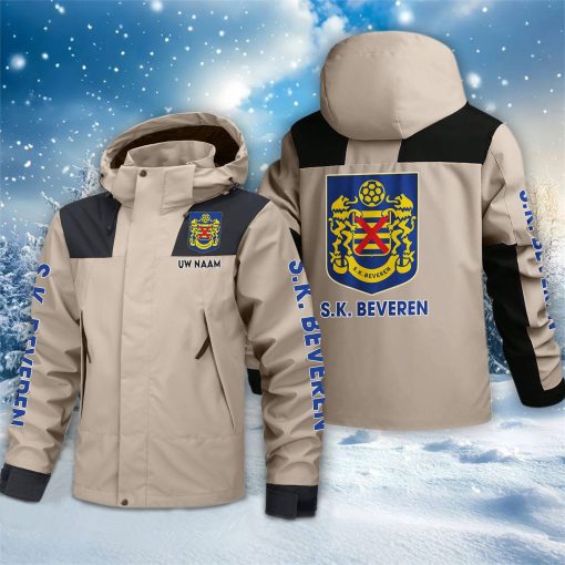 Waasland-Beveren Outdoorjas – Sportieve Stijl met Je Naam Waasland-Beveren Outdoorjas – Sportieve Stijl met Je Naam