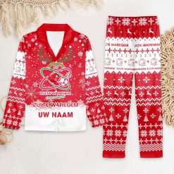 Zulte Waregem – Pyjamaset met aangepaste naam- Nieuwe versie