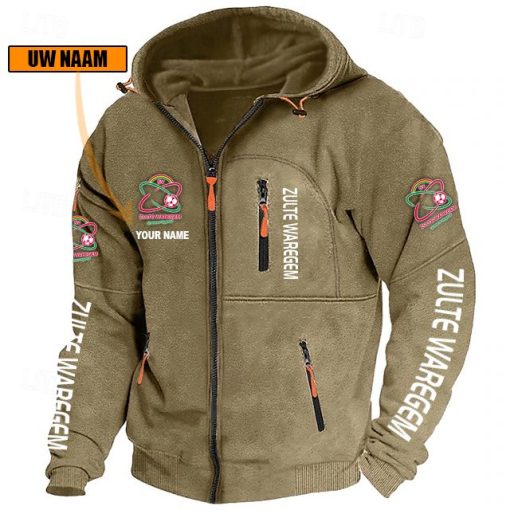 Zulte Waregem Vest met rits – Nieuwe versie met je naam Zulte Waregem Vest met rits – Nieuwe versie met je naam