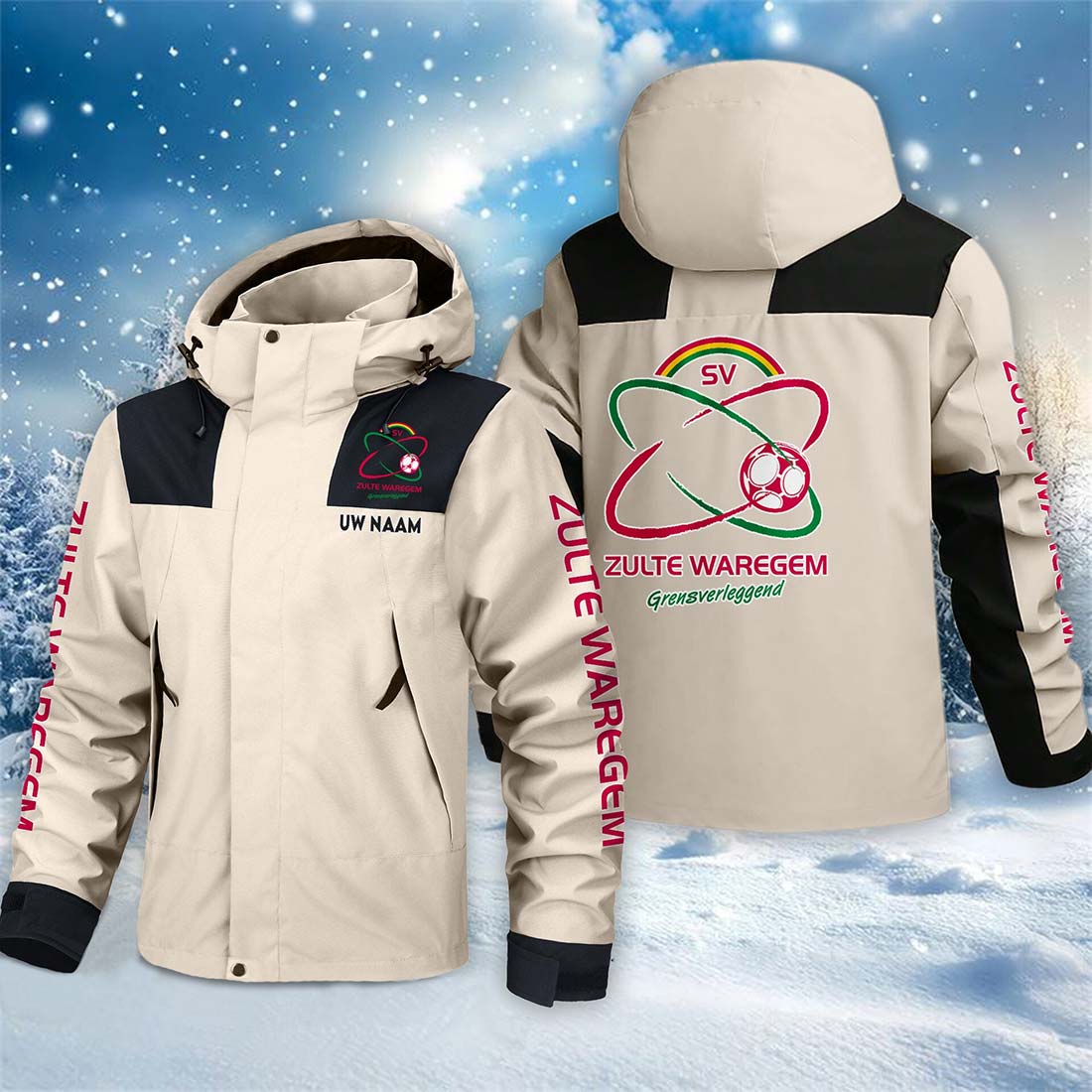 Zulte Waregem Outdoorjas – Sportieve Stijl met Je Naam Zulte Waregem Outdoorjas – Sportieve Stijl met Je Naam