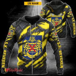 Waasland-Beveren – Rits Hoodie Nieuwe editie met Je Naam
