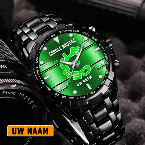 Cercle Brugge KSV – Aurora-uurwerk Speciale Editie met Je Naam Cercle Brugge KSV – Aurora-uurwerk Speciale Editie met Je Naam
