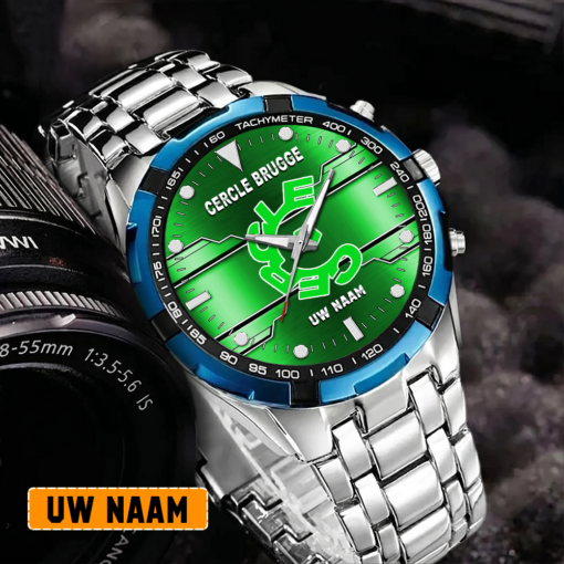 Cercle Brugge KSV – Aurora-uurwerk Speciale Editie met Je Naam Cercle Brugge KSV – Aurora-uurwerk Speciale Editie met Je Naam