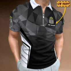 Charleroi – Polo shirt met rits – nieuwe editie met je naam