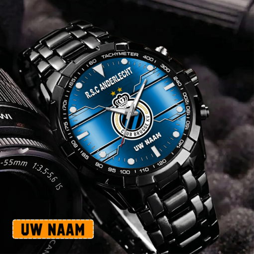 Club Brugge KV – Aurora-uurwerk Speciale Editie met Je Naam Club Brugge KV – Aurora-uurwerk Speciale Editie met Je Naam