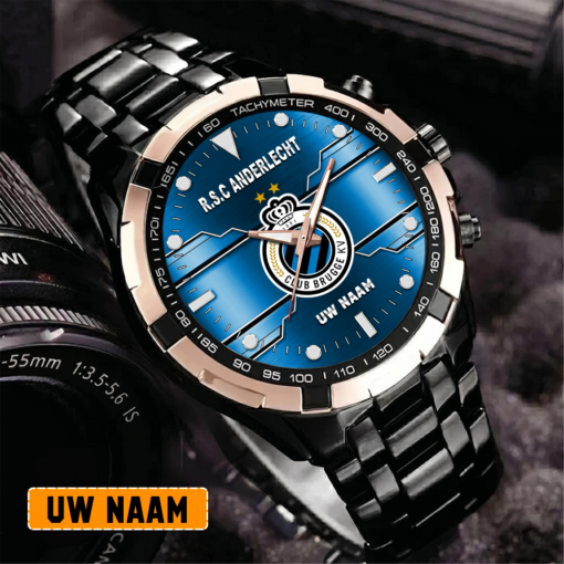 Club Brugge KV – Aurora-uurwerk Speciale Editie met Je Naam Club Brugge KV – Aurora-uurwerk Speciale Editie met Je Naam