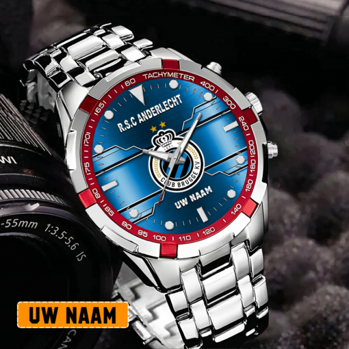 Club Brugge KV – Aurora-uurwerk Speciale Editie met Je Naam Club Brugge KV – Aurora-uurwerk Speciale Editie met Je Naam